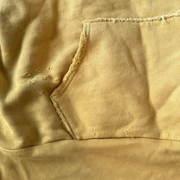 Frank & Eileen Mustard Yellow Hoodie Sweatshirt - Picture 4 of 11